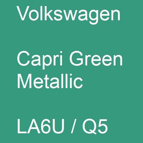 Volkswagen, Capri Green Metallic, LA6U / Q5.